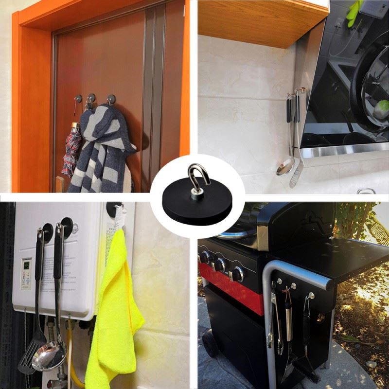 Application of magnetic hook