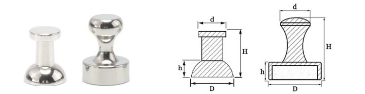 magnetic pushpin