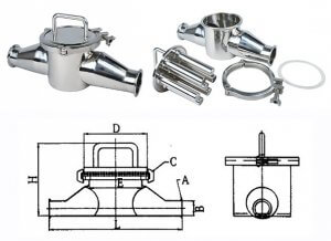 magnetic liquid trap