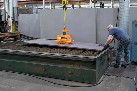 Magnetic Lifter for Steel Plate Handling Magnetic Lifter for Steel Plate Handling