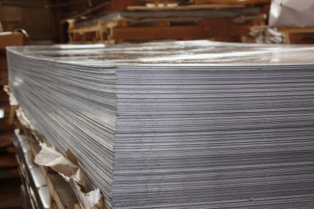 stack of pre‑oiled cold rolled steel sheets factory stack of pre‑oiled cold rolled steel sheets factory