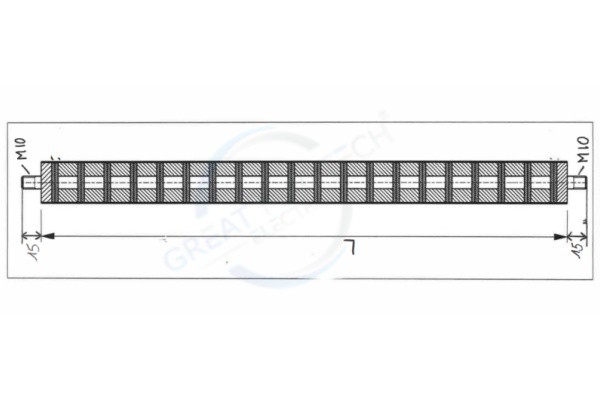 Magnet Rod Technical Drawing Magnet Rod Technical Drawing