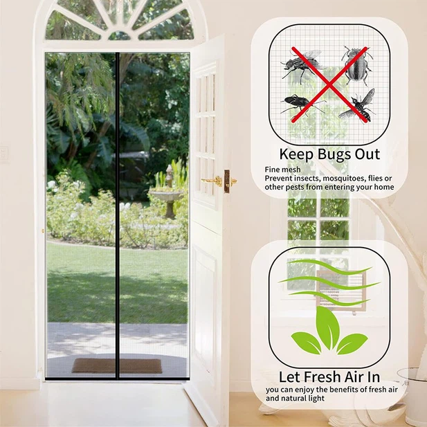 premium magnetic screen door premium magnetic screen door