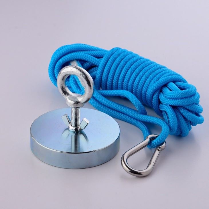 200KG Neodymium Recovery Magnet Metal Treasure Hunting Fishing Magnet