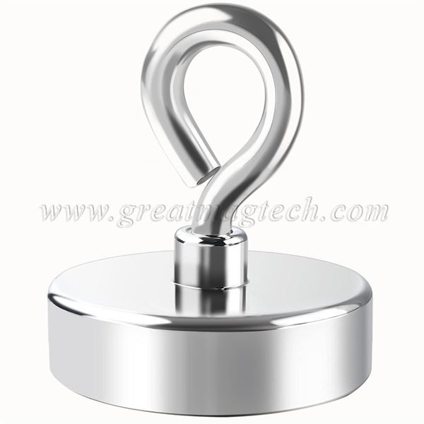 Super Strong Neodymium Fishing Magnets With Countersunk Hole Eyebolt